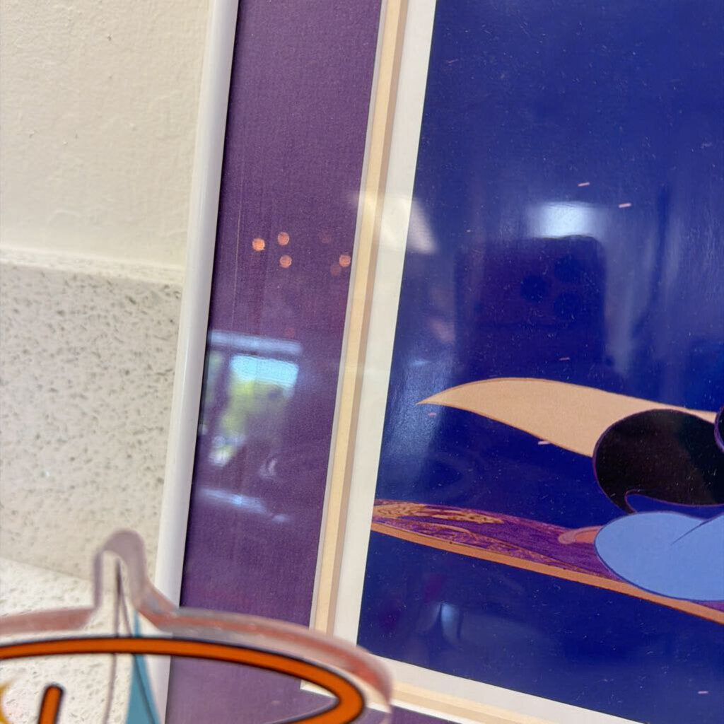 ALADDIN LITHOGRAPH IN FRAME