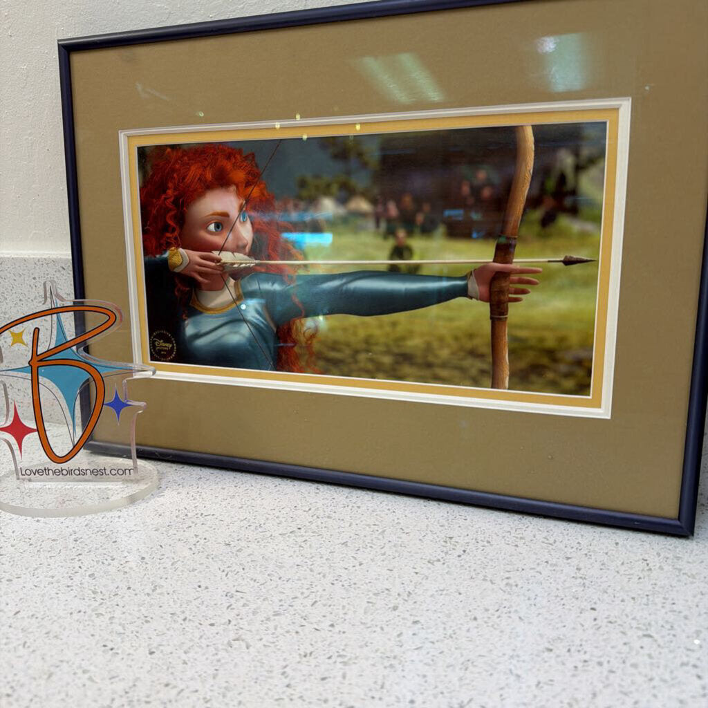 BRAVE LITHOGRAPH IN FRAME