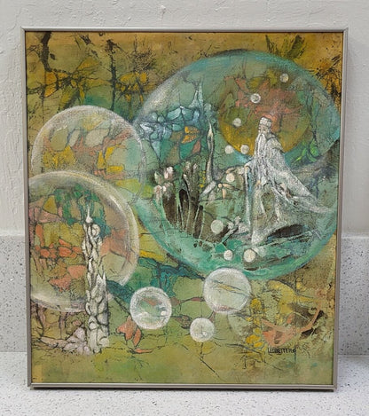 Emy Ledbetter Original Painting - Ancient Asian Realm Collection