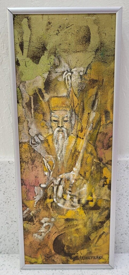 Emy Ledbetter Original Painting - Ancient Asian Realm Collection