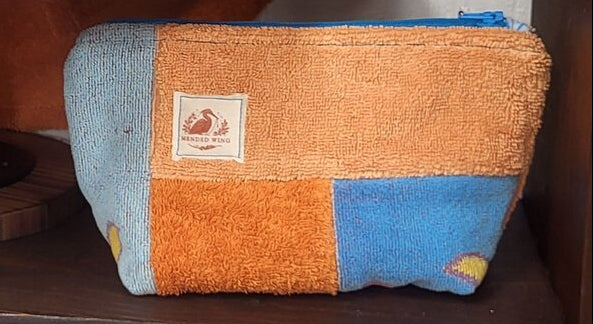MENDED WING - Under the Sea Towel Zipper Bag