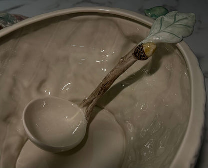 FITZ & FLOYD AUTUMN LEAVES TUREEN