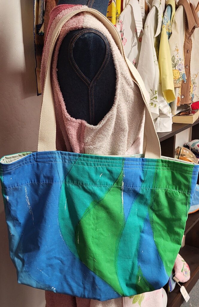 TOTE BAG (VERA-BLUE WAVES)