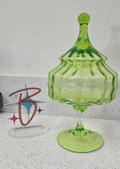 Vintage Empoli "Circus Tent" Apothecary - Uranium