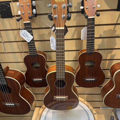 NEW Kala KA-CGE Gloss Mahogany Acoustic-Electric Concert Ukulele