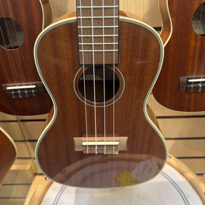 NEW Kala KA-CGE Gloss Mahogany Acoustic-Electric Concert Ukulele