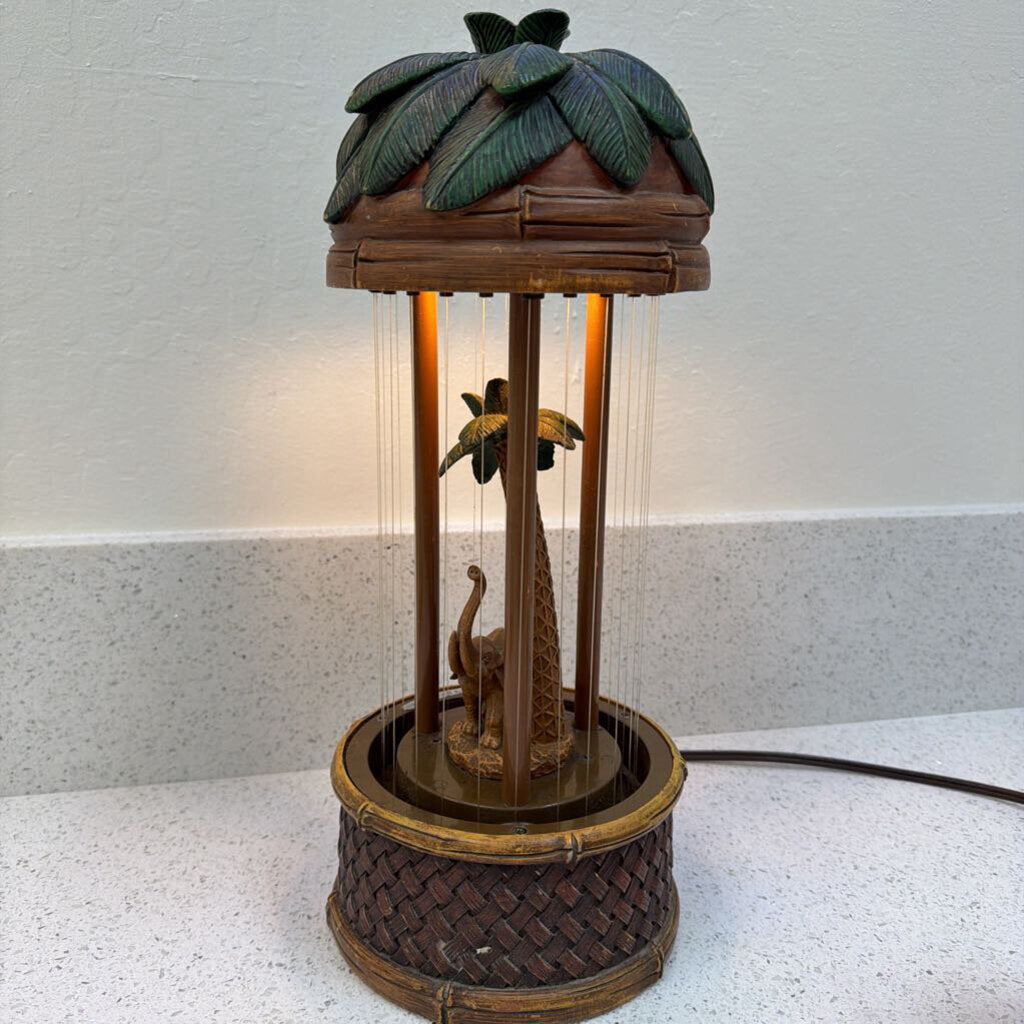 Vintage Cheyenne Industries Oil Rain Lamp | Retro 1970s Table Lamp