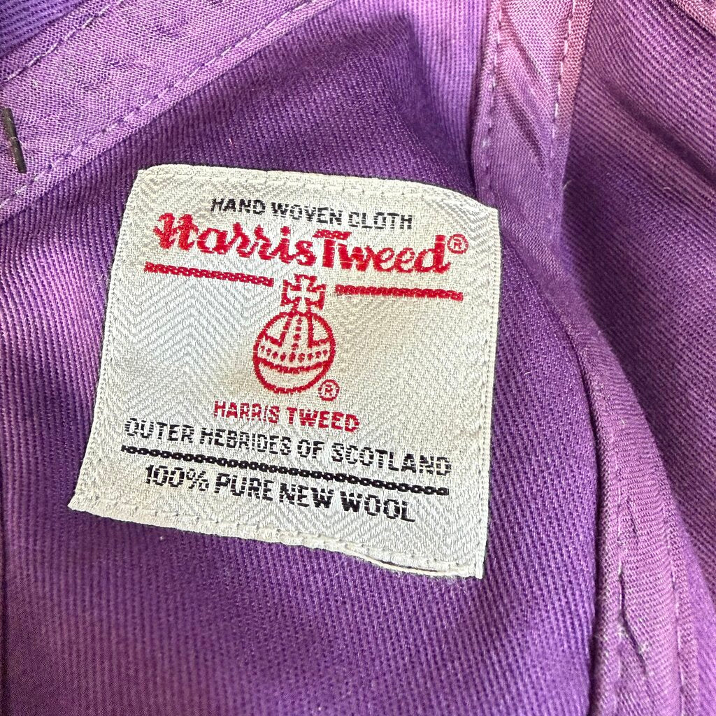 Rosalie Harris Tweed Baseball Cap - Thistle