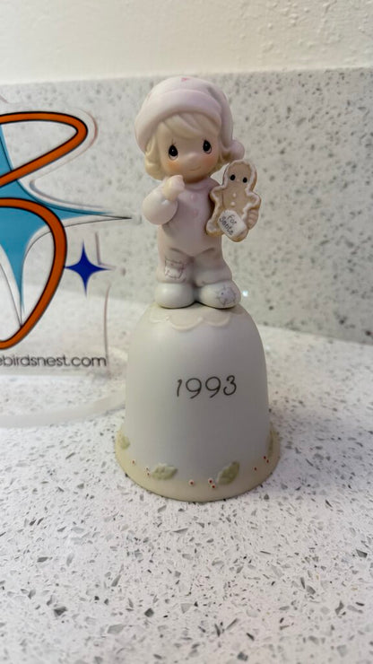 1993 WISHING YOU THE SWEETEST CHRISTMAS BELL