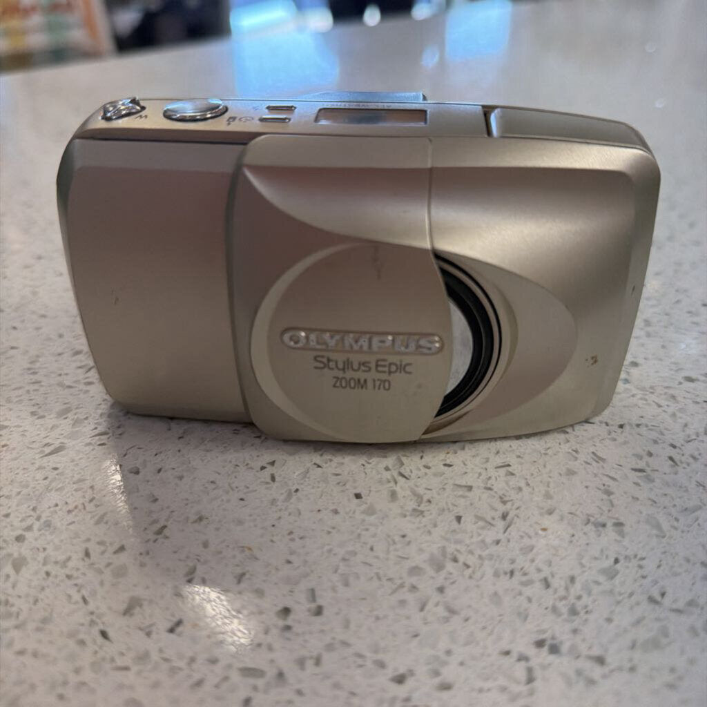 Olympus Stylus Epic Zoom 170 35mm Film Camera Tested Working