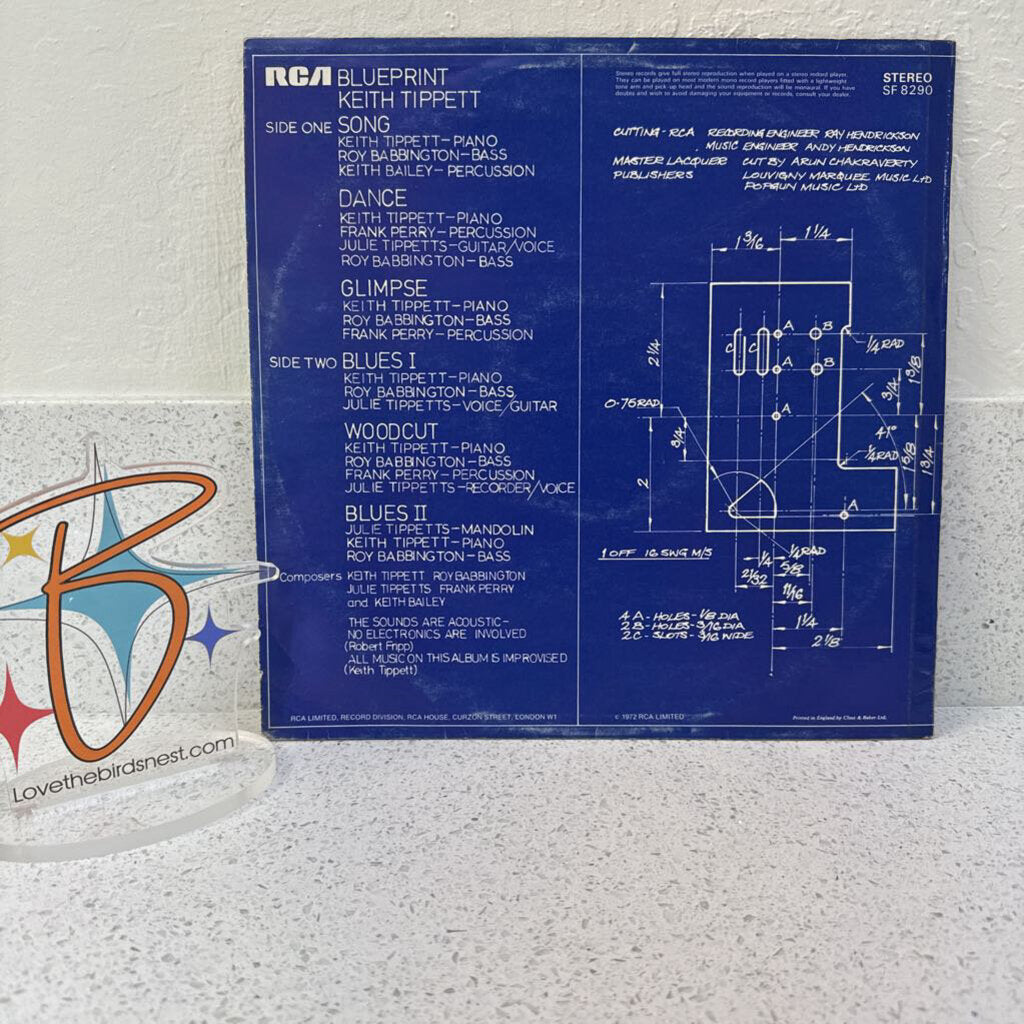 KEITH TIPPETT-Blueprint