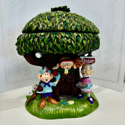 2000 Keebler Millennium Hollow Tree Cookie Jar – Limited Edition #3538/20,000