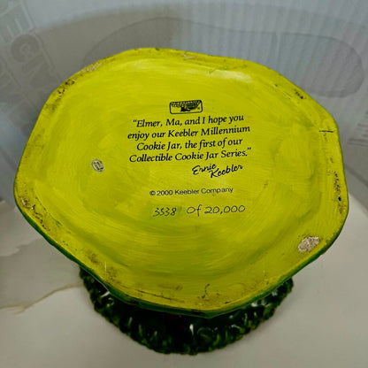 2000 Keebler Millennium Hollow Tree Cookie Jar – Limited Edition #3538/20,000