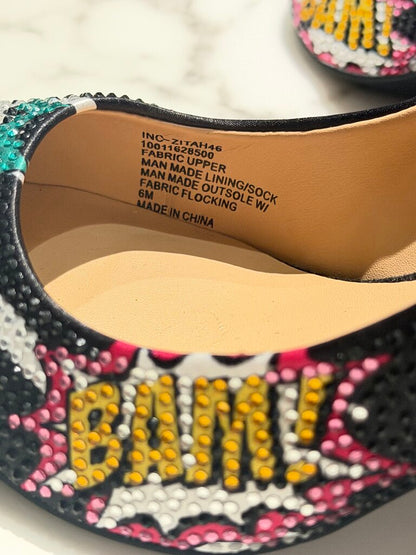 INC Zitah POW WHAM Pumps | Comic Book Statement Heels