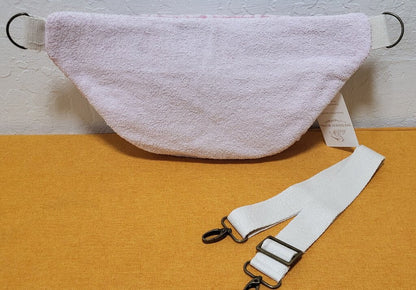 Pink Cannon Monticello Vintage Terry Towel Bum Bag | Mended Wing
