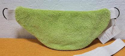 Blue Roses Vintage Terry Towel Bum Bag | Mended Wing