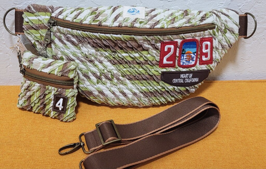 Vintage Scout Quilt Bum Bag & Coin Purse Set | Mended Wing