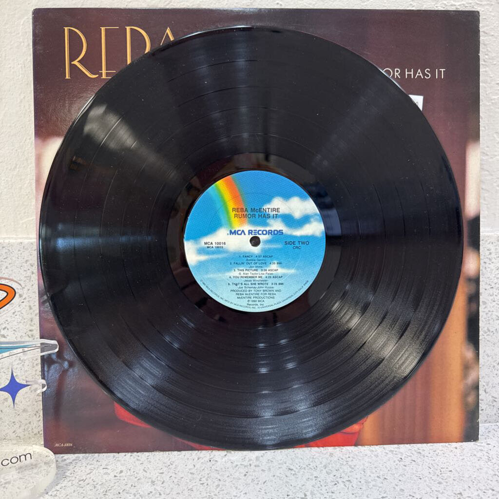 REBA McENTIRE-Rumour Has It(Rare on Vinyl)