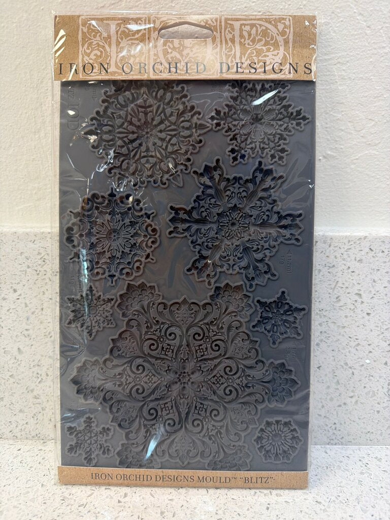 Iron Orchid Designs Mould "Blitz"