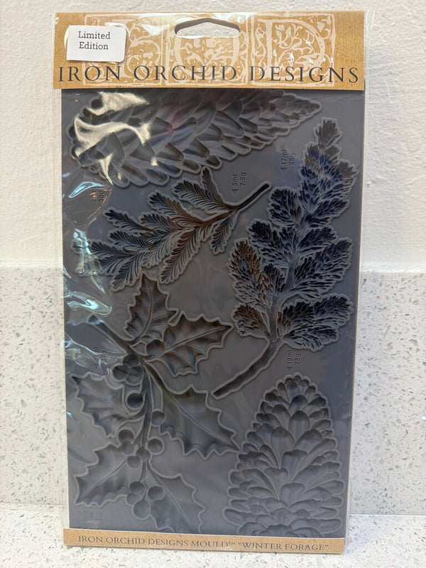 Iron Orchid Designs Mould™ "Winter Forage"