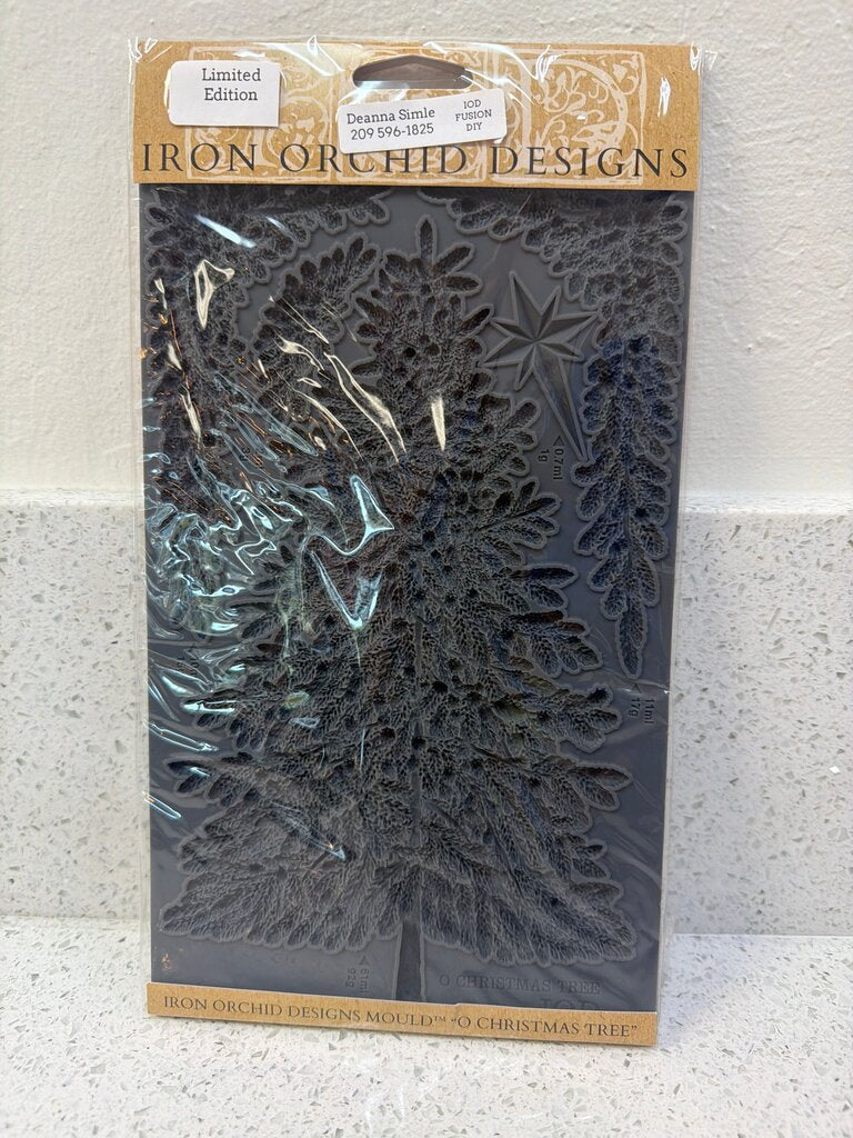 Iron Orchid Designs O Christmas Tree Mould