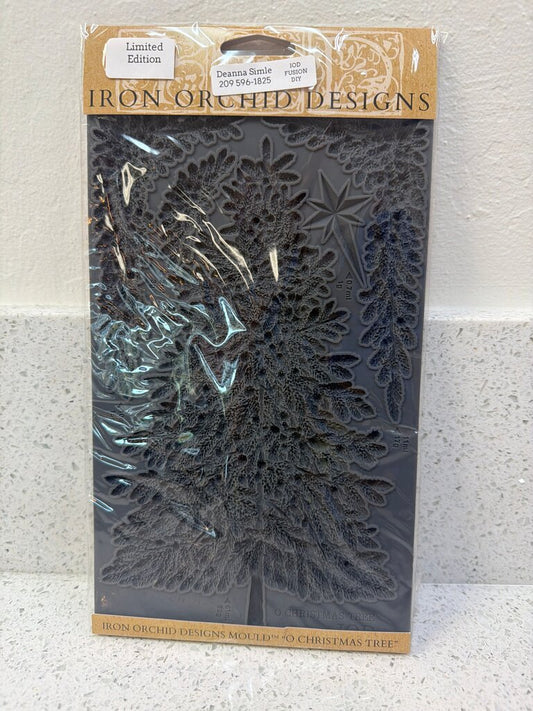 Iron Orchid Designs O Christmas Tree Mould