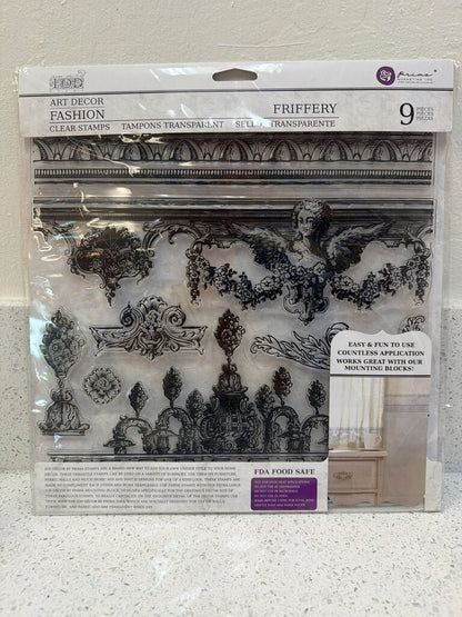 Iron Orchid Design Friffery Clear Stamps Set